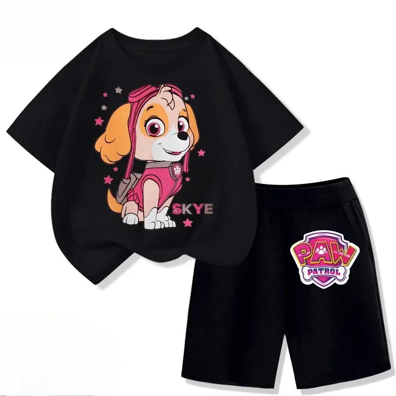 2026 Children's Casual Wear Summer New Set Children's Short-Sleeve Top and Shorts Two-Piece Set