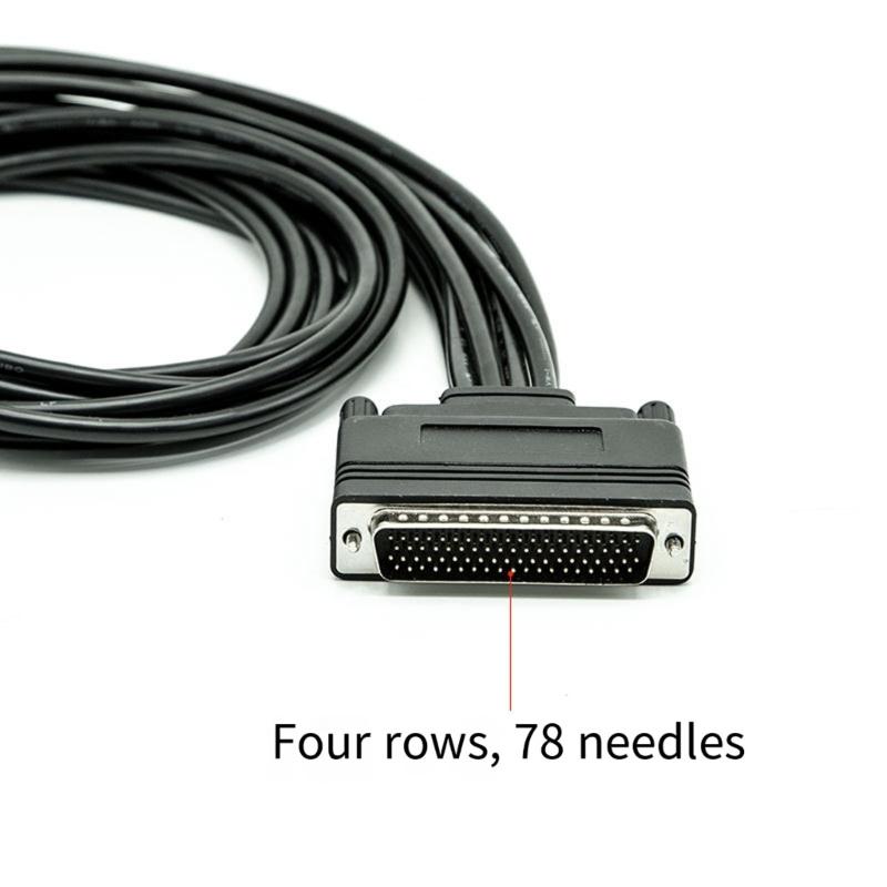 Fast speed RS232 PCIe Expansion Cable DB78Pin to 8 DB9Pin Port For Server Lab And Data Center Connectivitys