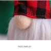 3Pcs/lot Christmas Gnome Elf Doll Pendant Merry Christmas Decorations For Home Xmas Tree Ornament  New Year
