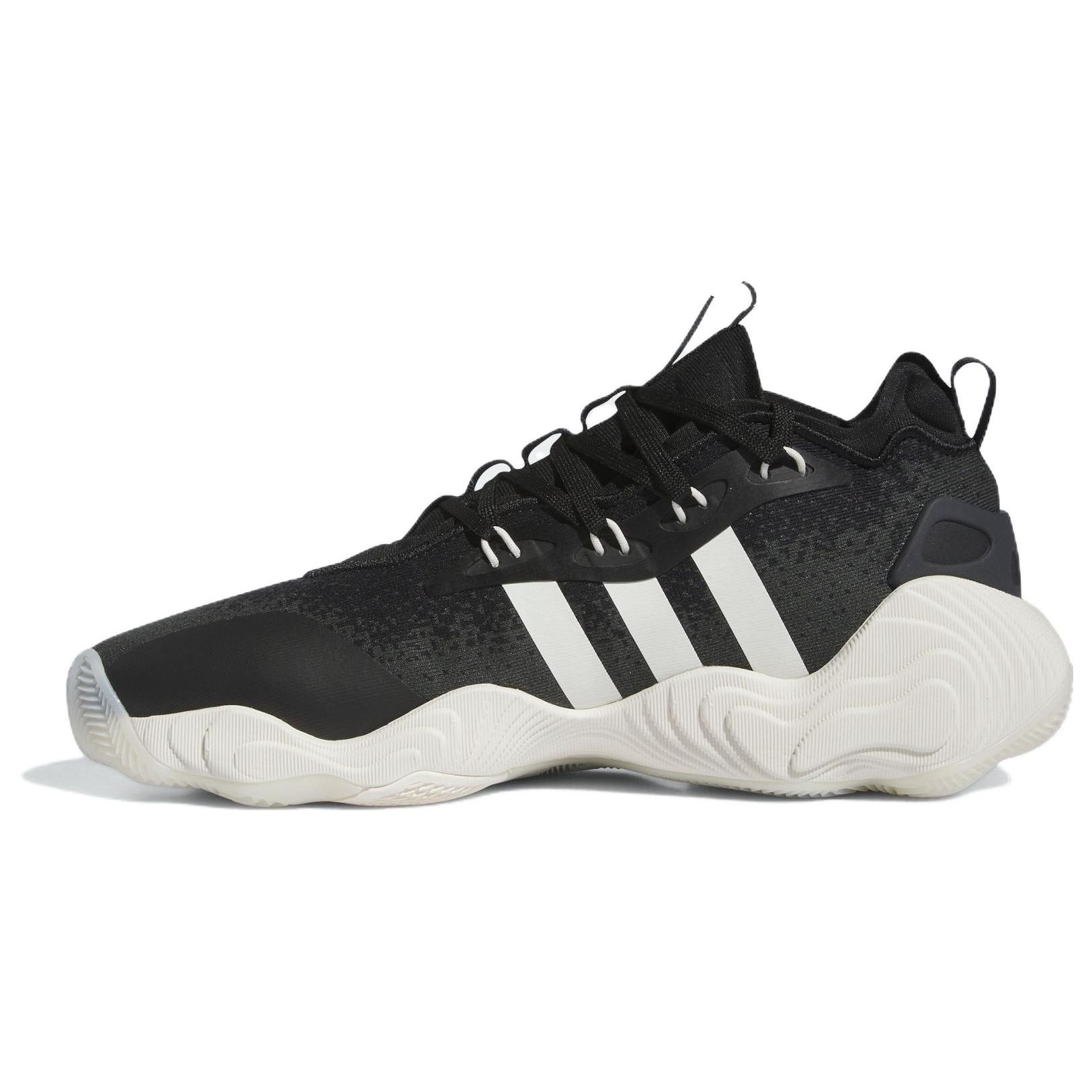 Adidas Trae Young 3 Core Black Cloud White Carbon IE9362 36