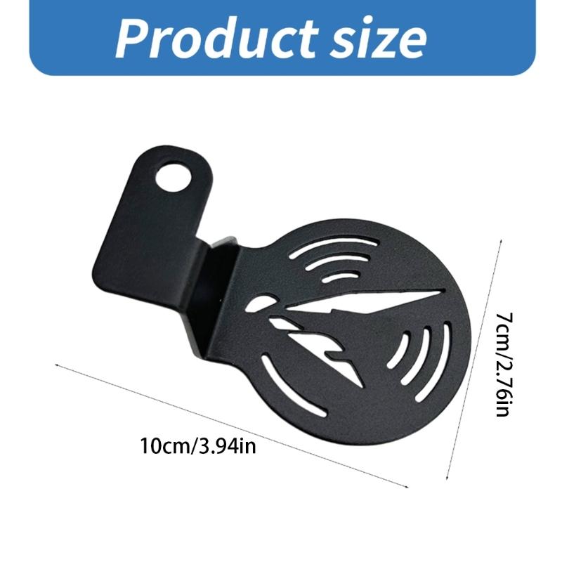 Motorcycle Horn Guard Protective Cover Simple Installation Accessory for Enthusiasts Daily Rides Tours Easy Maintenance