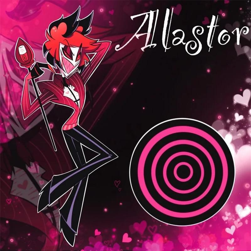 Hazbin Hotel Angel Dust Vaggie Husk Vox Adam Valentino Alastor Custom Acrylic Stand Desktop Ornament Festival Gift