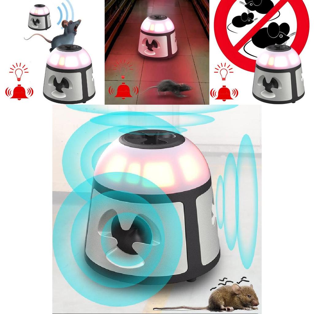 Advanced 360 Degree Animal Repeller Intelligent Led Flashing Rodent Repeller Device