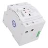 DIN Rail ATS Power Transfer   63A 2P Dual Power Automatic Transfer   Generator Commutator 50HZCelsius60HZ for Power Boxes