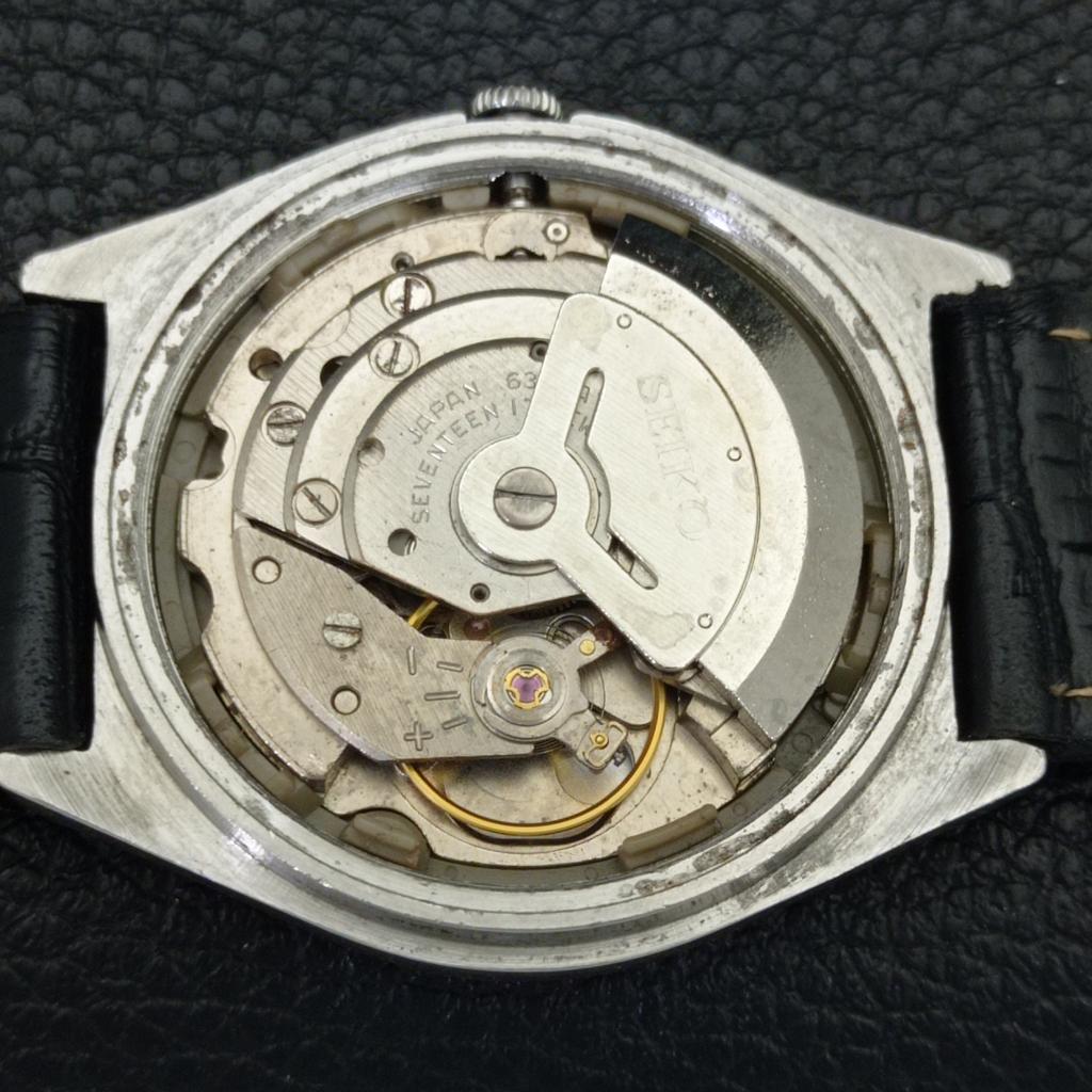 Seiko 5 AUTOMATIC 6309A VINTAGE JAPAN MENS GREEN COLOR DIAL WATCH A701908-5 R207-a701908