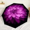Pink Rose Beauty 8-Frame for Travel, camping, Casual Lightweight Portable Umbrella, Essential for every family Holidays Birthday Gift