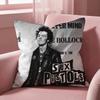 PUNKS SSex PPistolsS Cushion Cover MultiScene Pillow Cover for Home  Car  Reversible Soft  Durable for Daily Use