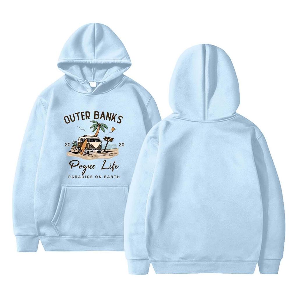 Hanorac de damă, cu decolteu O, cu mânecă lungă, imprimat, de culoare uni