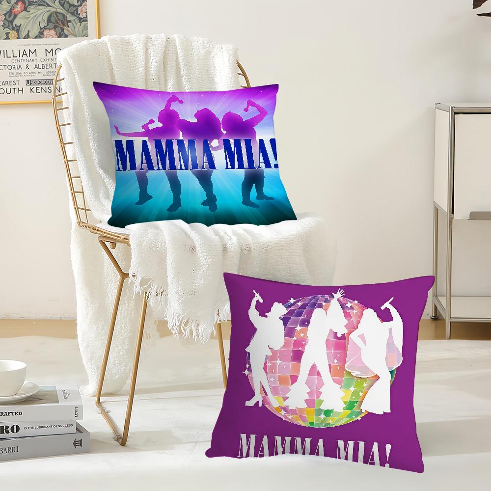 ציפית לכרית Mamma Mia מתאימה לחדרי שינה, סלונים, מכוניות, קישוט הבית