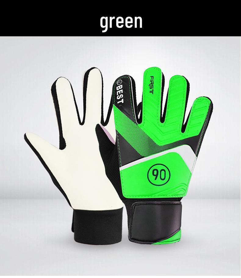 Brand Recruitment: Children's Latex Goalkeeper Gloves with Anti-Collision Hand Protection