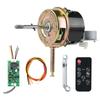 Motor fără perii DC9-28V 28W 1450rpm Motor Ventilator cu Cap Oscilant Zgomot Redus Rulmenți Dubli Motor Ventilator de Birou Motor Ventilator Montat pe Perete