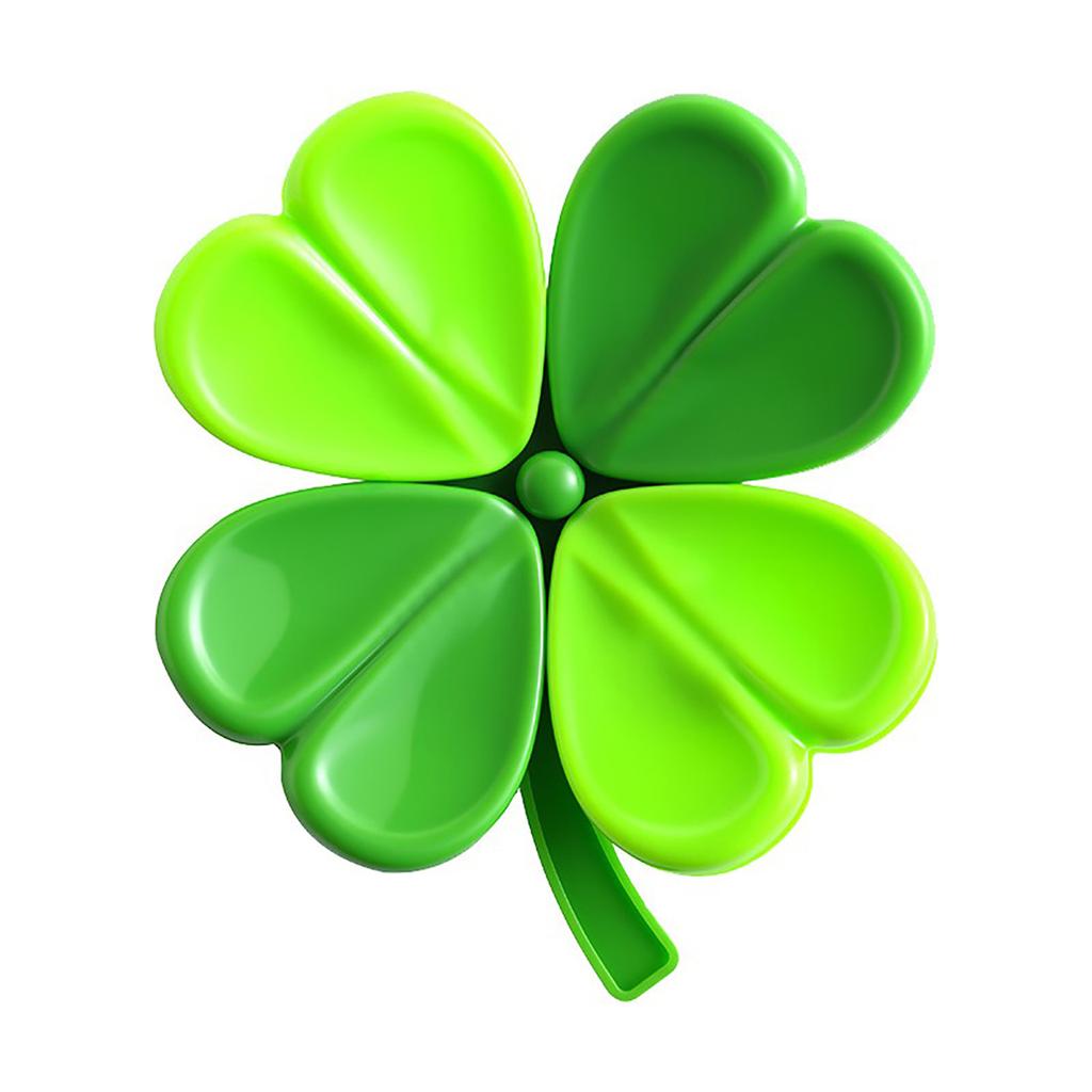 4Pcs Kitchen Magnetic Clip Multifunctional Four Leaf Clover Snack Sealer Food Storage Clip Fridge Magnet Decoration Clips