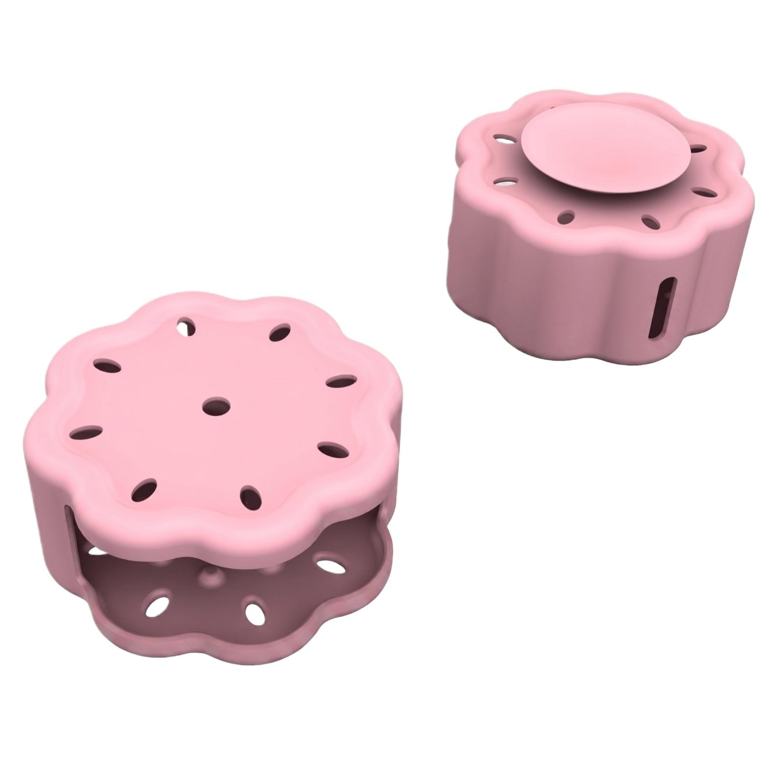 

Silicone Shower Steam Rack, Hanging Shower Steam Rack, Bath Bomb Rack One Size рожевий