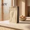 Pantry Food Storage Solutions Reusable Self Sealing Potato Onion Bags, Light Blocking Bag with Side Breathable Produce Zipper, Non-woven Fabric