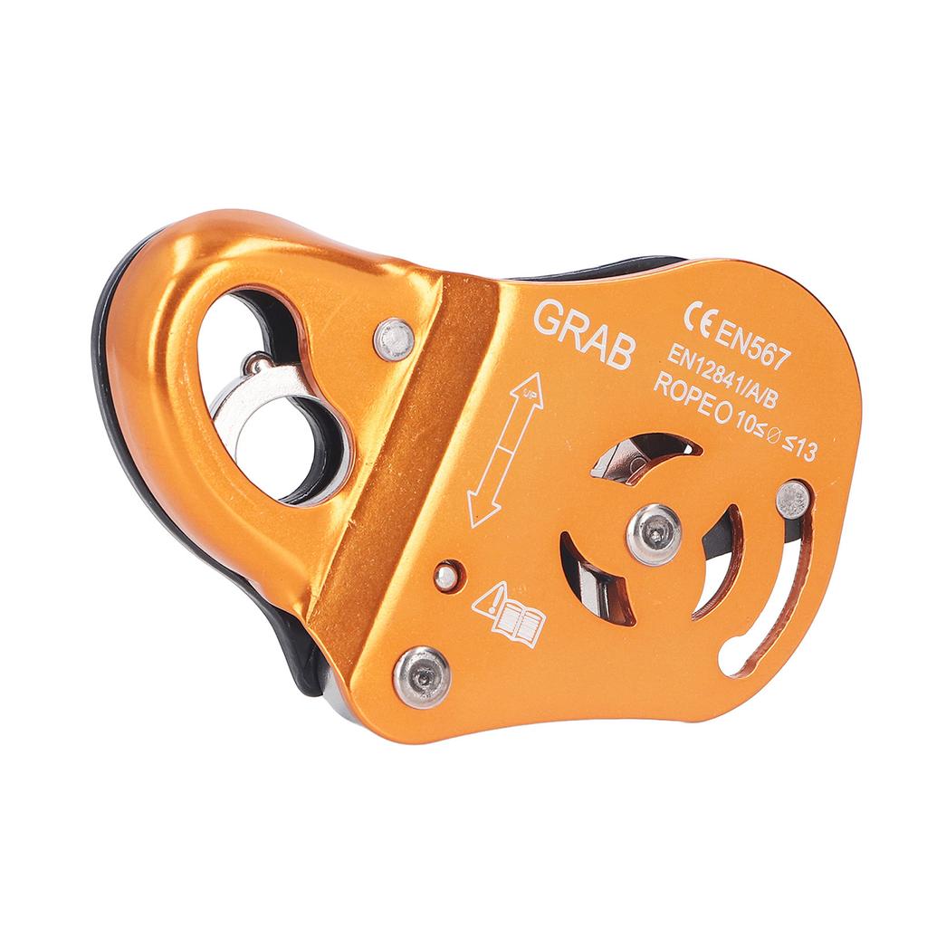 Outdoor Mountaineering Movable Rope Grabber Climbing Self Locking Fall Arrester Descending Protector