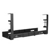Cable Management Rack Carbon Steel Adjustable Length Space Saving Under Desk Power Strip Holder