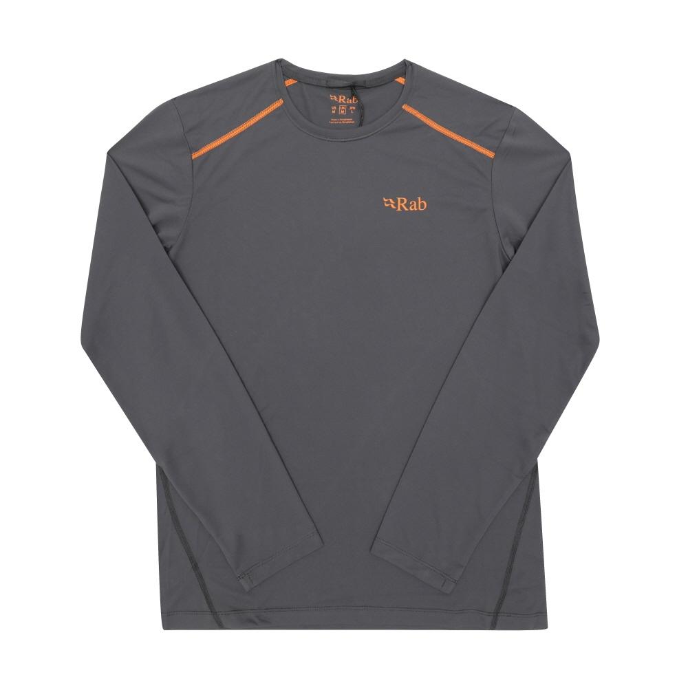

Rab Graphene Force Men S Long Sleeve T ShirT Qbl 07 QBL-07 GRAPHENE (XL)