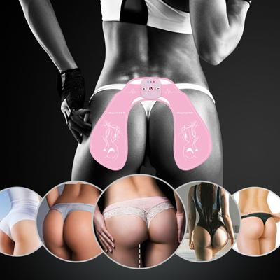 Booty Trainer with Remote Control 6 Modes Adjustable Smart Hip Glute Toner EMS Muscle Stimulator Buttock Training Patch Massager Workout Machine