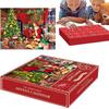 Jigsaw Christmas Puzzle Advent Calendar Puzzle Blind Box Toy Holiday Countdown