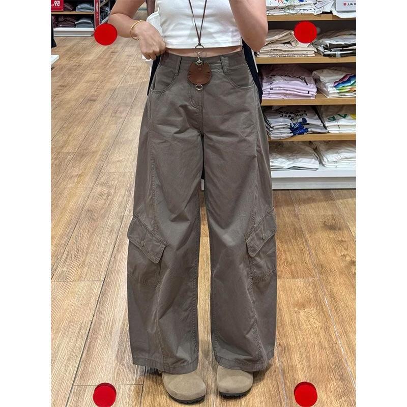 Zuose Women s Petite Loose Fit Cargo Pants L