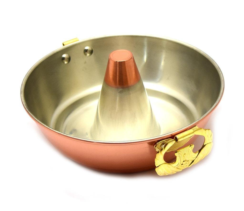Takekoshi Copper 18cm Shabu-Shabu Pot, Kiou,