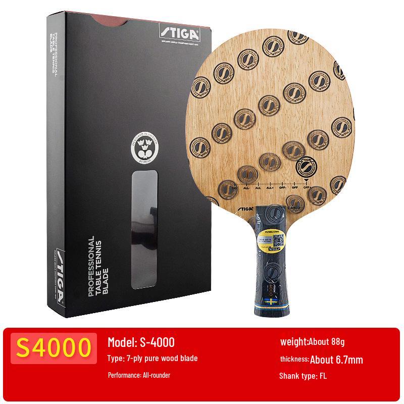 STIGA Pure Wood S5000/3000/2000WRB Beginner Table Tennis Blade