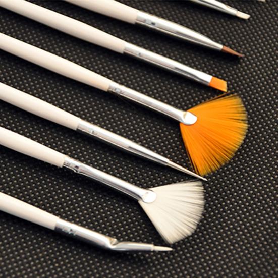 15 Pcs Professional Nail Art Design Painting Drawing Pen Brush Set Nail DIY Tool