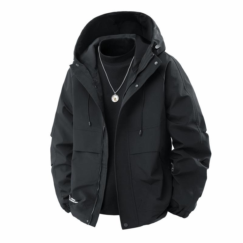 Men's Coat 2025 New Jacket Jacket Jacket Fashion Trend Loose Casual Windproof