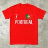 Portugal Portuguese T Shirt Summer  Popular T Shirts Male Cotton O Neck 4XL 5XL 6XL Tees Short Sleeves Streetwear Tops