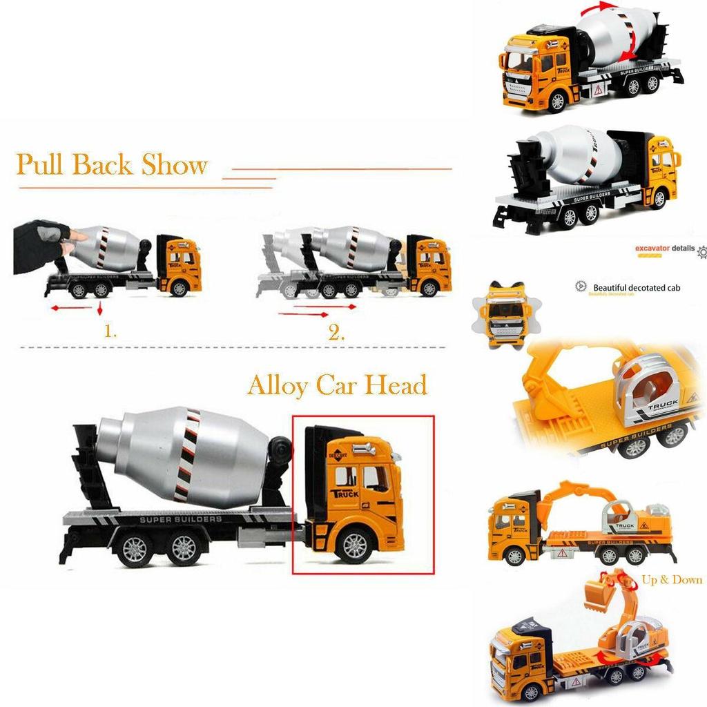 Exciting And Durable 132 Scale Toy Truck With Sound And Light For Boys And Girls