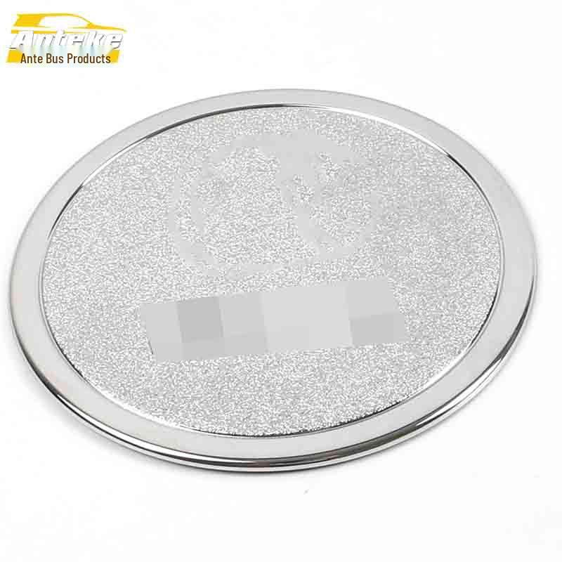 

Zhonghua V3 Electroplated Silver Fuel Tank Cap Decorative Sticker - Scratch-Resistant Car Accessory