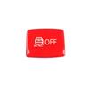 4× Red Gear Shift Button Cover Sticker For BMW 1 2 3 4 Series F20 F22 F30 F32