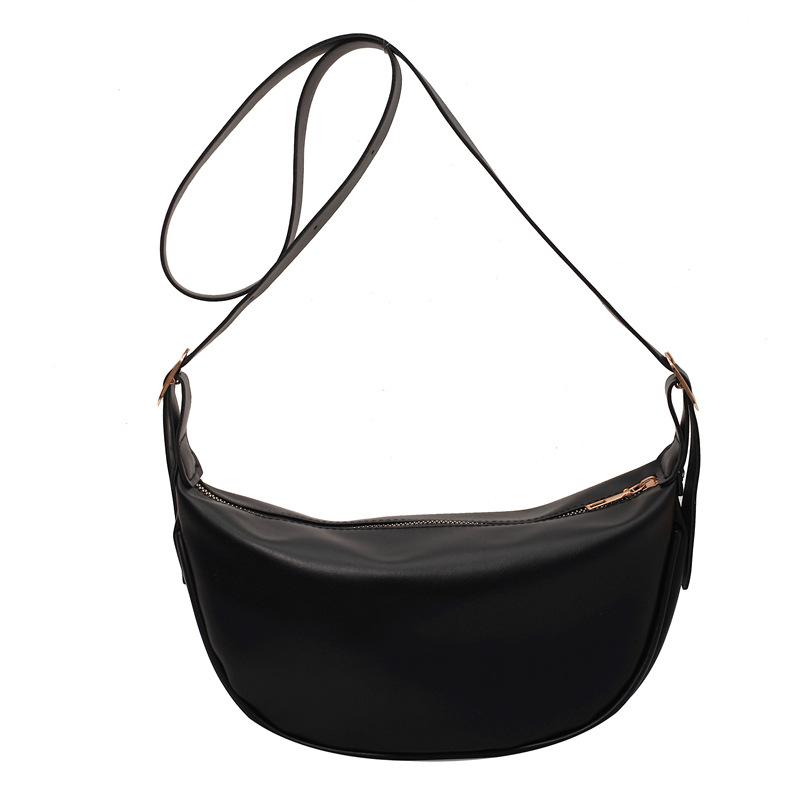 New messenger bag women's 2025 new trendy dumpling bag lightweight small satchel underarm bag casual shoulder messenger bag
