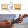 4Pcs/set Nylon Strings Replacement Accessory for Ukulele Nylon Strings Replacement Part for Ukelele Ukulele Strings Set