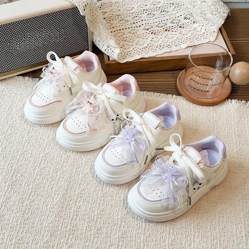 Girls' New Style Platform Shoes, Casual Shoes, Cartoon Sports Shoes