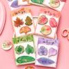 Simulated Leaf Combination Memo Notes Creative Message Sticky Notes Students Praise Reward Stationery Gifts School Supplies