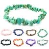 Irregular Shape Stone Bracelet All-match Natural Elastic Rope Women Bracelet Hand Decor