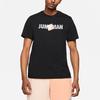 Air Jordan Jumpman Letter Print Sports Crew Neck Short Sleeve T-Shirt Men Tops Black CV3406-011