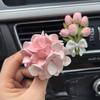 Car Aroma Diffuser Air Outlet Decoration Diffuser Stone Cute New Car Interior AccessoriesHydrangea