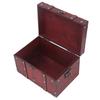 Treasure Chest Storage Box Antique Exquisite Wooden Jewelry Box for Movie Props Window Display