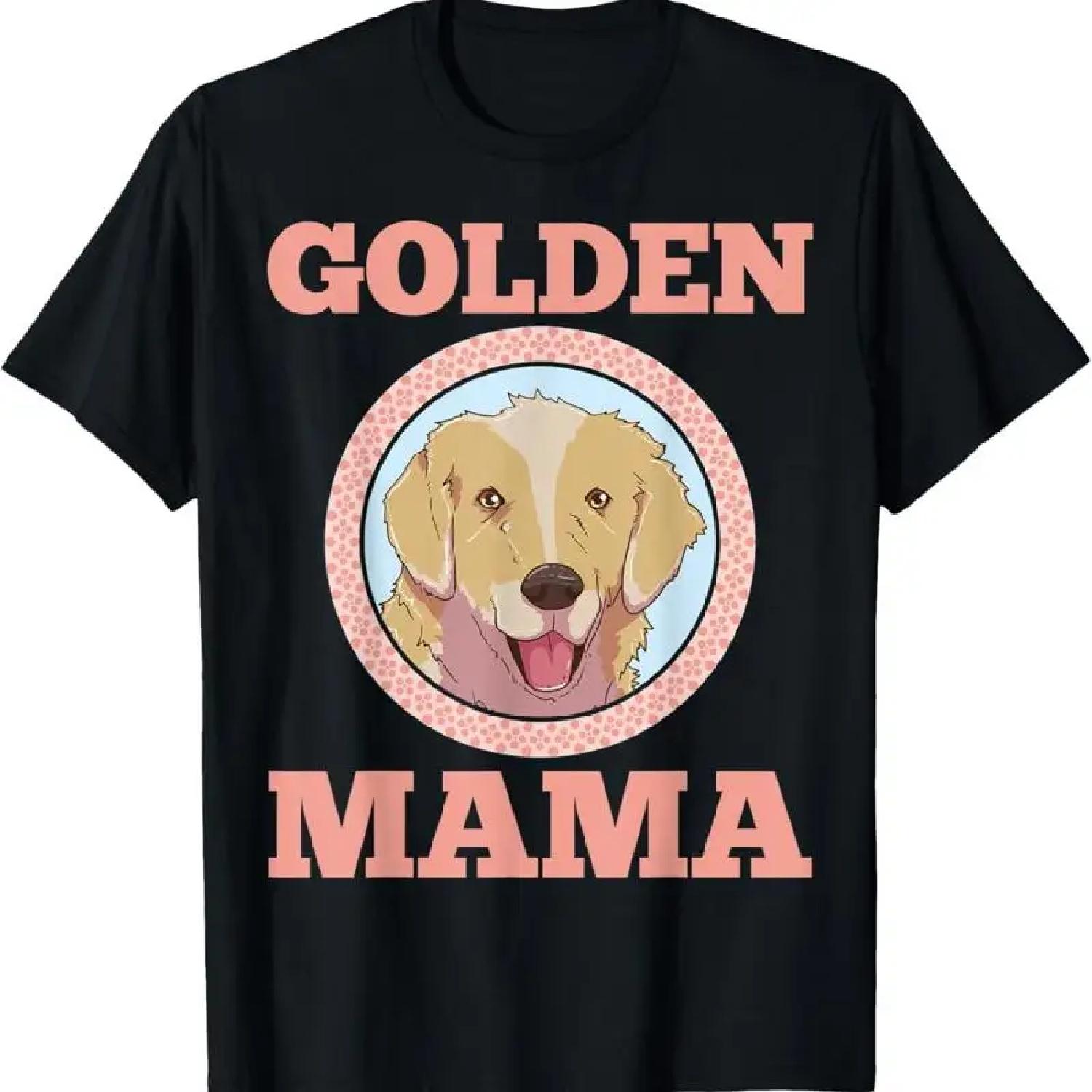 

Golden Retriever Dog Mom Mama T Shirt XXXXXL різнокольоровий
