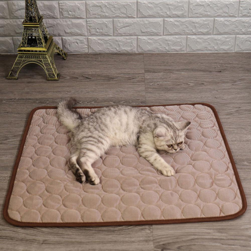 Dog Cooling Mat Summer Pet Ice Mat Mesh Breathable Pet Blanket Cat Sofa Bed Sleeping Pad For Small Big Dogs Cats Pet Accessories