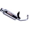 NR Magic PlatinaX (Platinum Cross) Type D Muffler for Yamaha VOX Box XF50/50D SA31J, Bore-Up Compatible, Chrome Plated, MV7960-Y10037