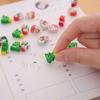 Eraser School Office Supplies Cute Merry Christmas Erasers Novelty Santa Tree Mini Rubber Set