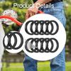 10x Gas Tank Spout Gasket Seals Nozzle Sealing Rings Easy To Replace Rubber Accessories