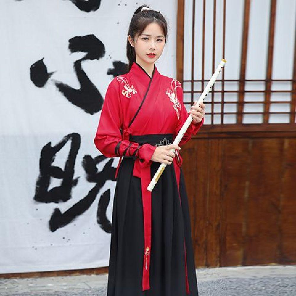 Men's Clothing Hanfu Martial Arts Style Chivalrous Handsome Men's Suit