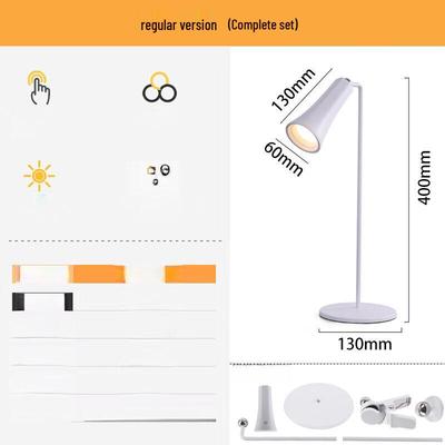 Magnetische wiederaufladbare LED-Schreibtisch- & Wandleuchte