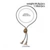 Thin Mixture Cowhand Hat Necklace With Modifiable Grip For Music Festivals And Casual Outfit Pairing
