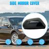 Exterior Auto Passenger Side Door Mirror Cover, Rear View Side Door Mirror Cover Cap Decoive Trim, 2018-2021 Compatible with Toyota Camry Hybrid XLE,