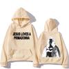 Hoodie Long Sleeve Sweatshirt Women Men with Hooded Clothes